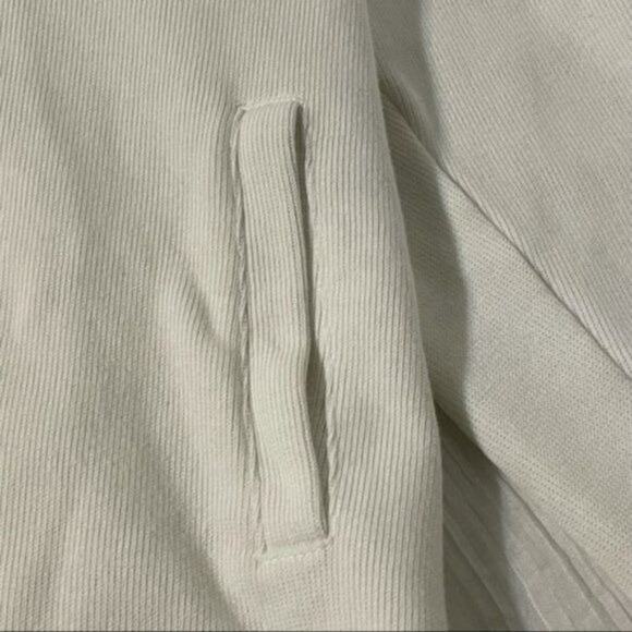 Talbots White Full Zip Jacket Size Petite Large - Picture 6 of 12